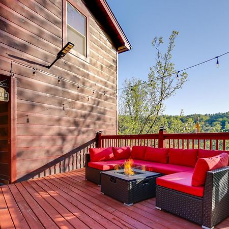 Pigeon Forge Cabin Sauna, Saltwater Pool And Views! سيفيرفيل المظهر الخارجي الصورة