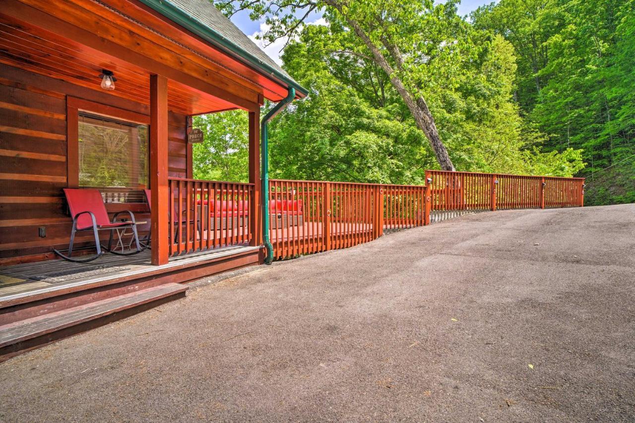 Pigeon Forge Cabin Sauna, Saltwater Pool And Views! سيفيرفيل المظهر الخارجي الصورة