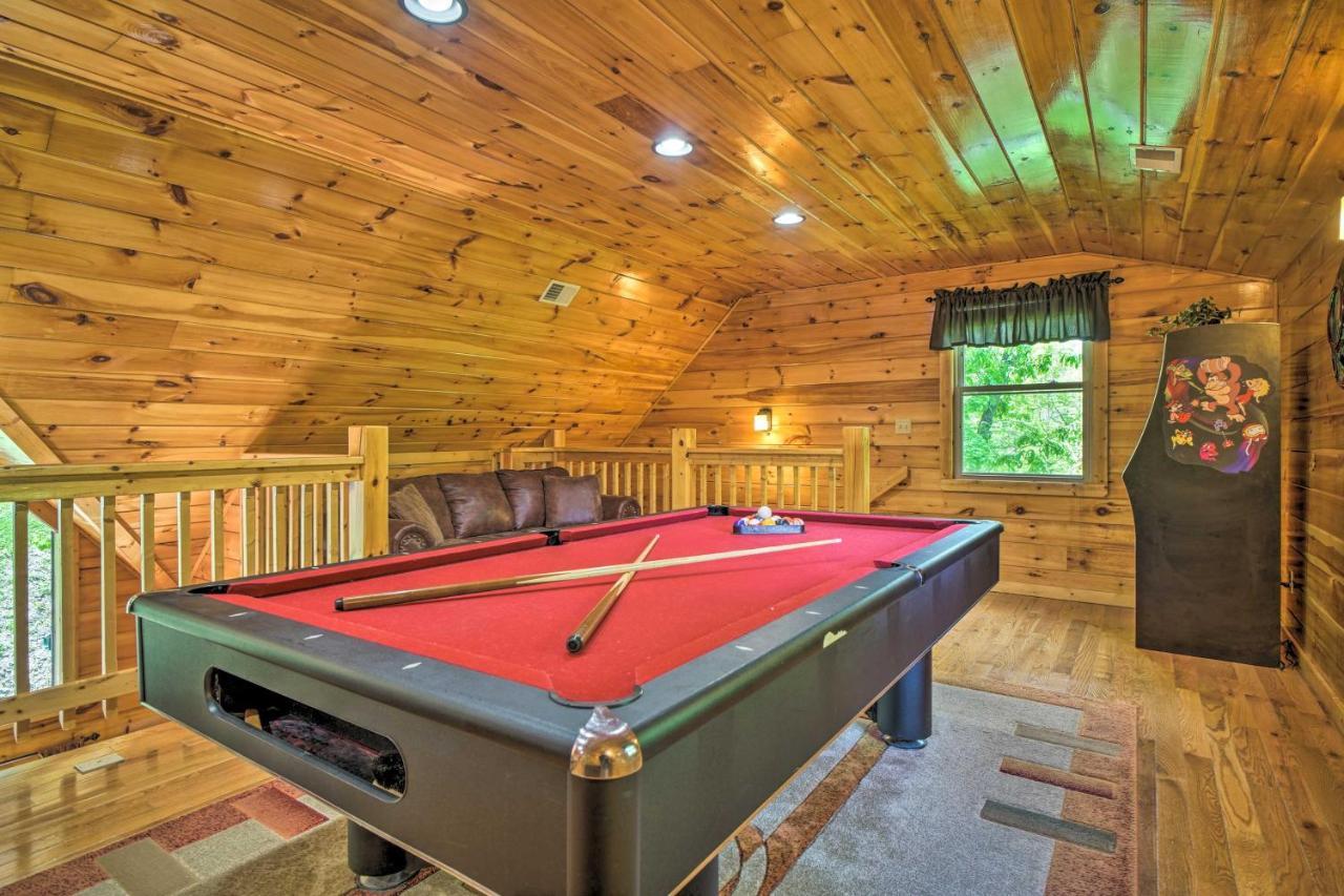 Pigeon Forge Cabin Sauna, Saltwater Pool And Views! سيفيرفيل المظهر الخارجي الصورة
