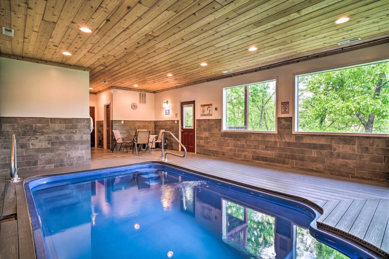 Pigeon Forge Cabin Sauna, Saltwater Pool And Views! سيفيرفيل المظهر الخارجي الصورة