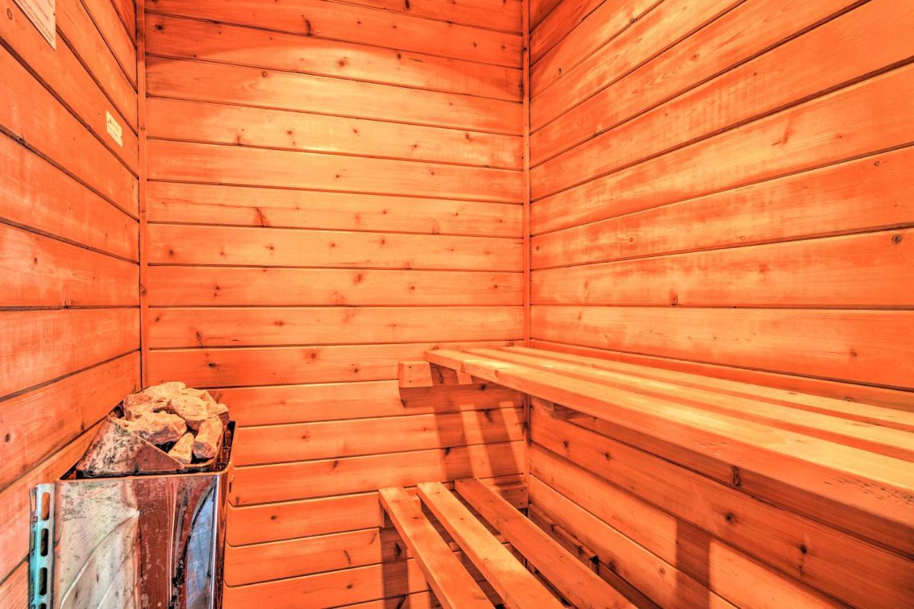 Pigeon Forge Cabin Sauna, Saltwater Pool And Views! سيفيرفيل المظهر الخارجي الصورة