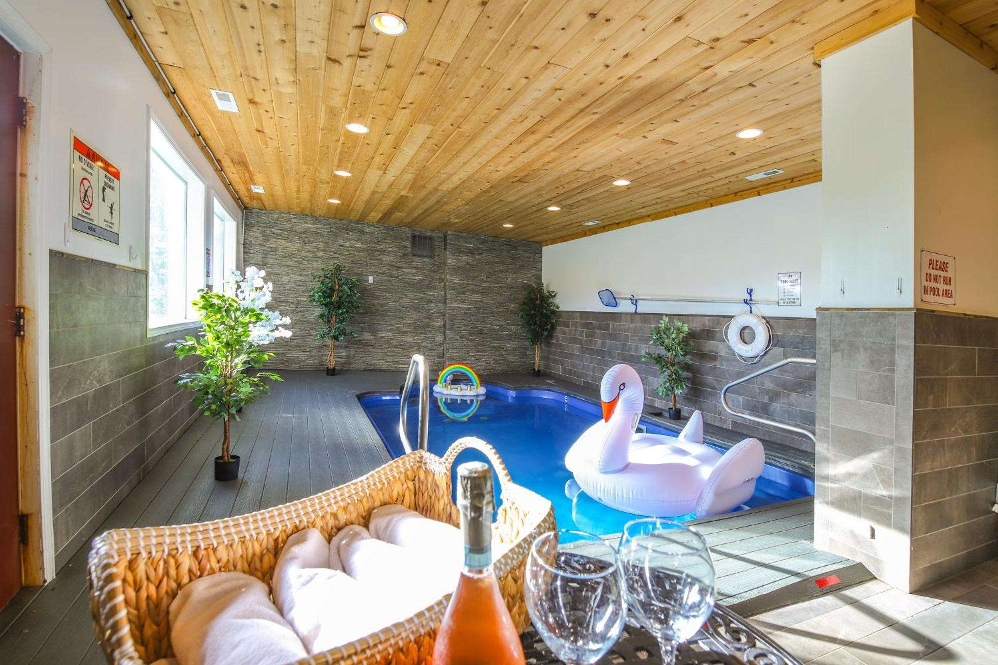 Pigeon Forge Cabin Sauna, Saltwater Pool And Views! سيفيرفيل المظهر الخارجي الصورة
